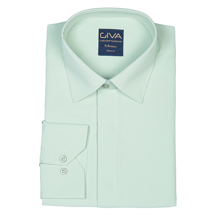 پیراهن دوشین ساده قاپک مخفی - Thumbnail 7